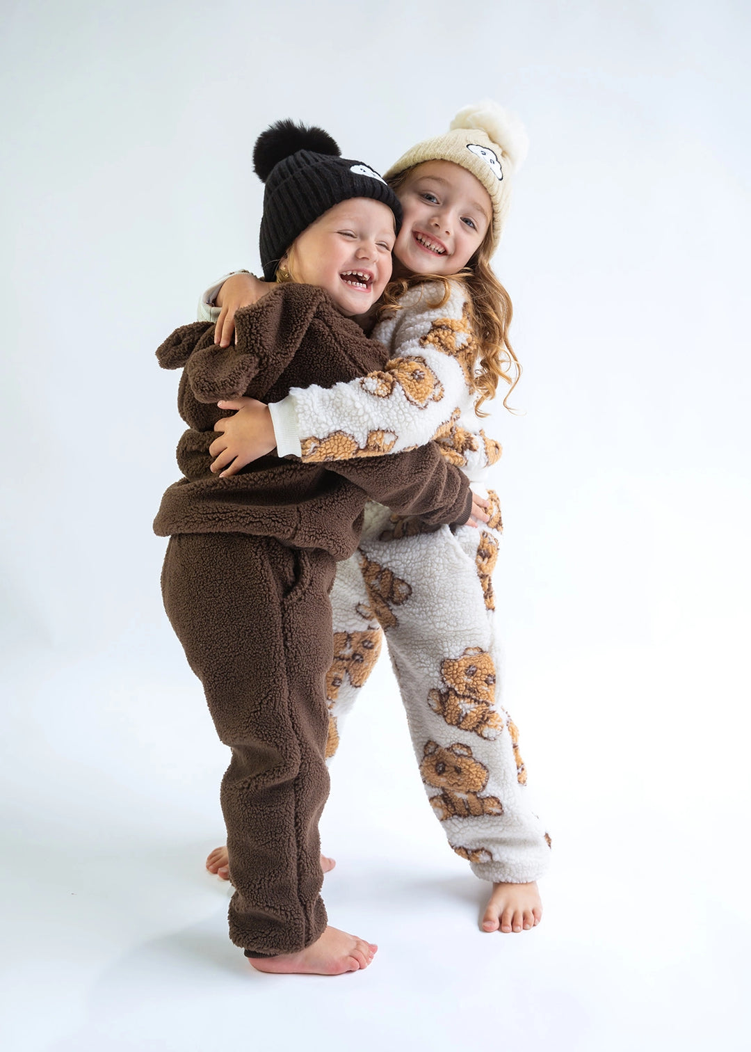 Muts beige/zwart kids