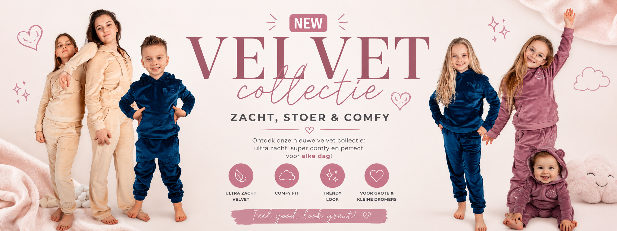 Velvet kids — Donder kinderkleding collectie