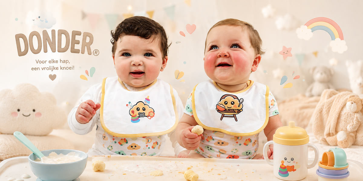 Slabbetjes — Donder kinderkleding collectie