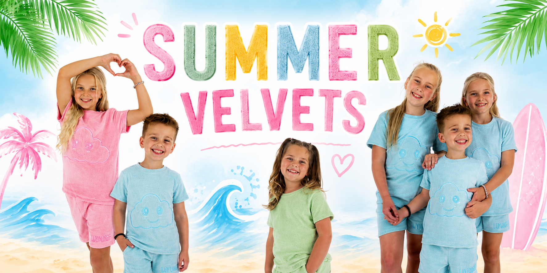 Zomersets Kids ☀️ — Donder kinderkleding collectie
