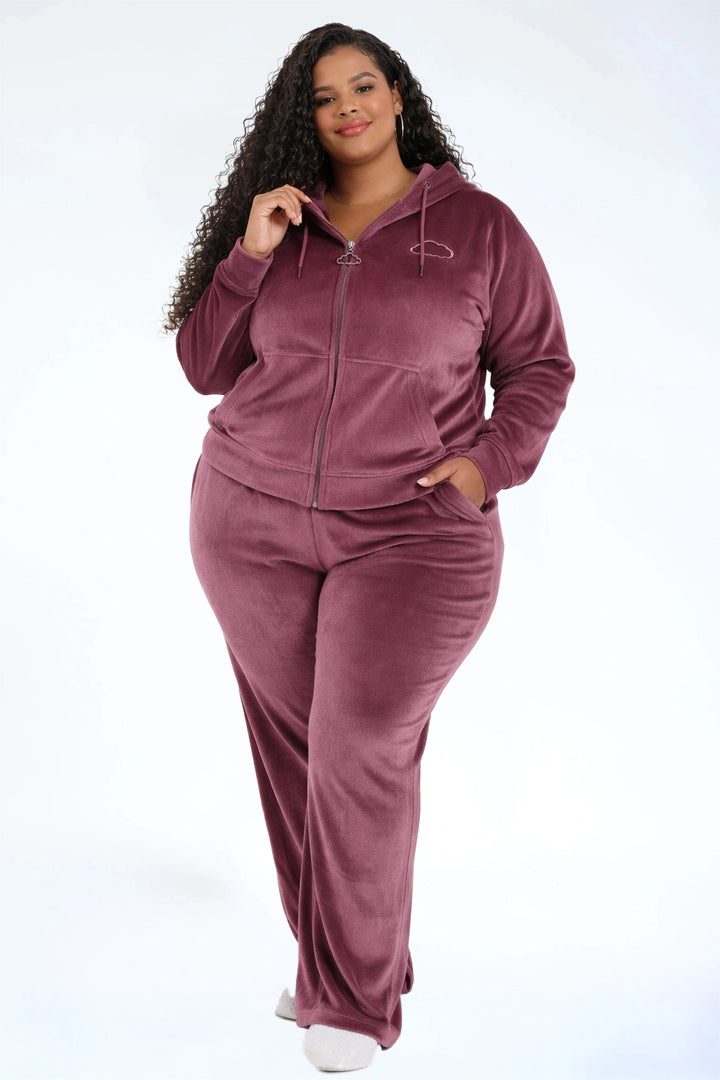 Velvet Vest Metallic Berry 🍇🌷