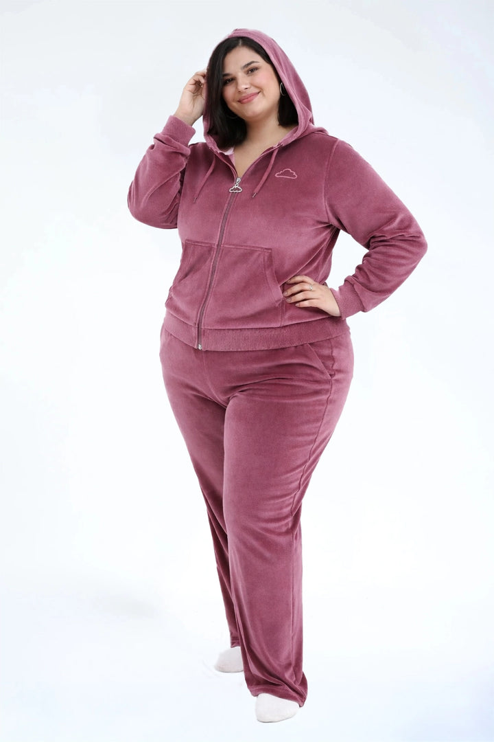 Velvet Vest Metallic Berry 🍇🌷