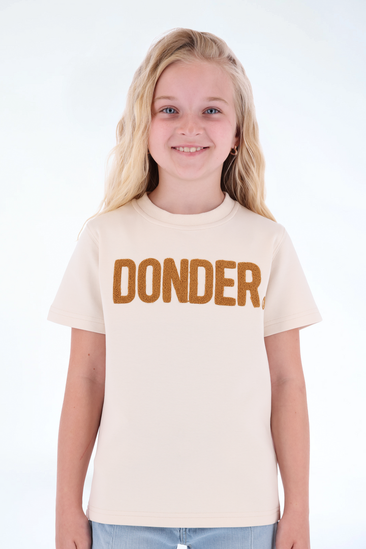Bouclé Tee Donder — bouclé kinder t-shirt | Donder