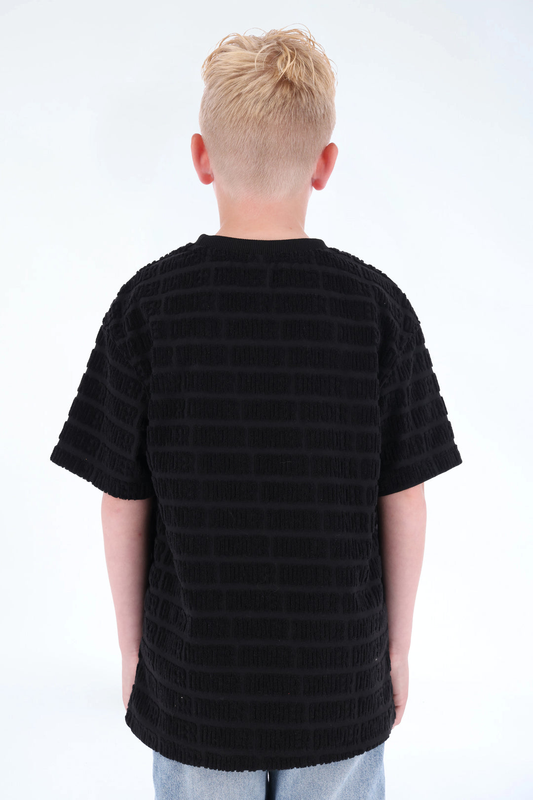 Jacquard Terry Tee DONDER Black