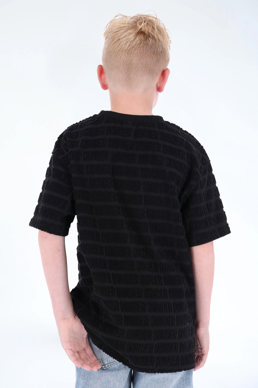 Jacquard Terry Tee DONDER Black