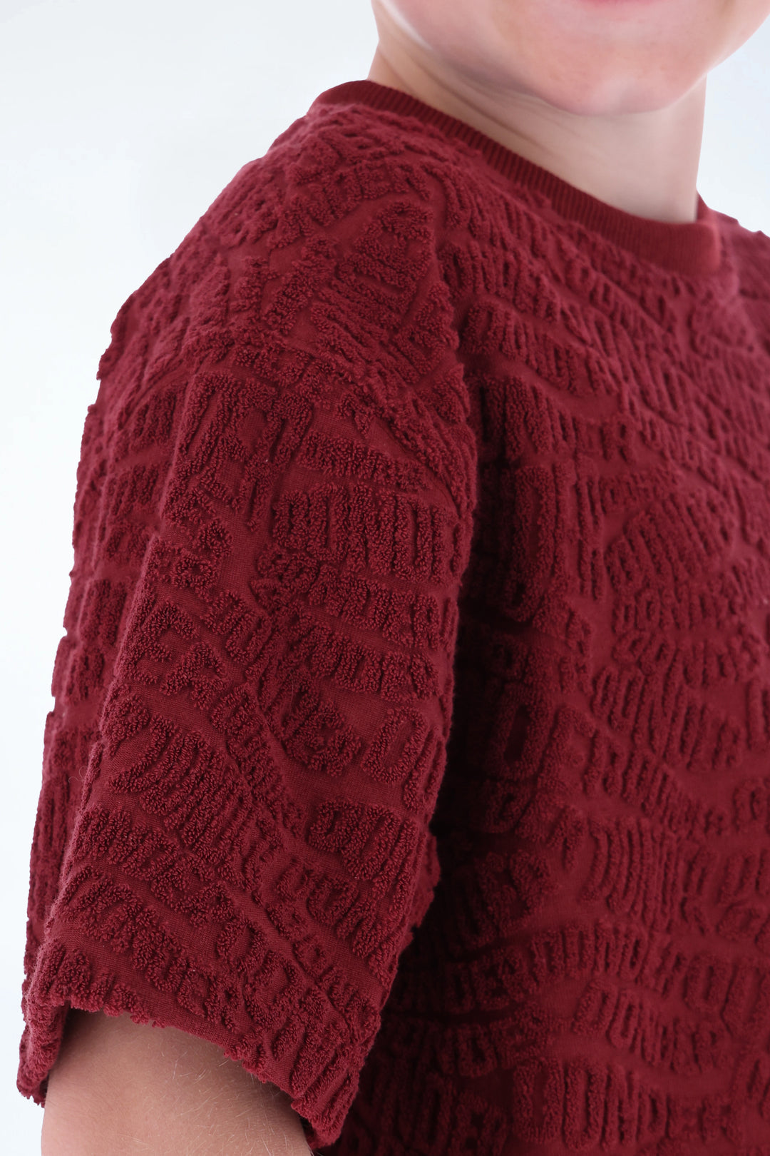 Jacquard Terry Tee DONDER Cherry Twist