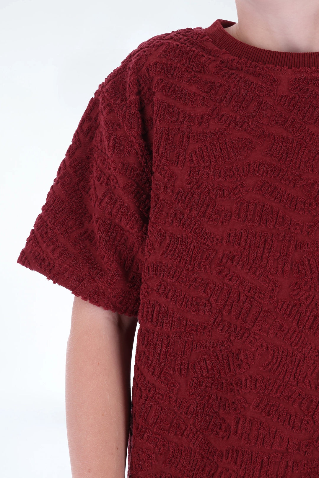 Jacquard Terry Tee DONDER Cherry Twist