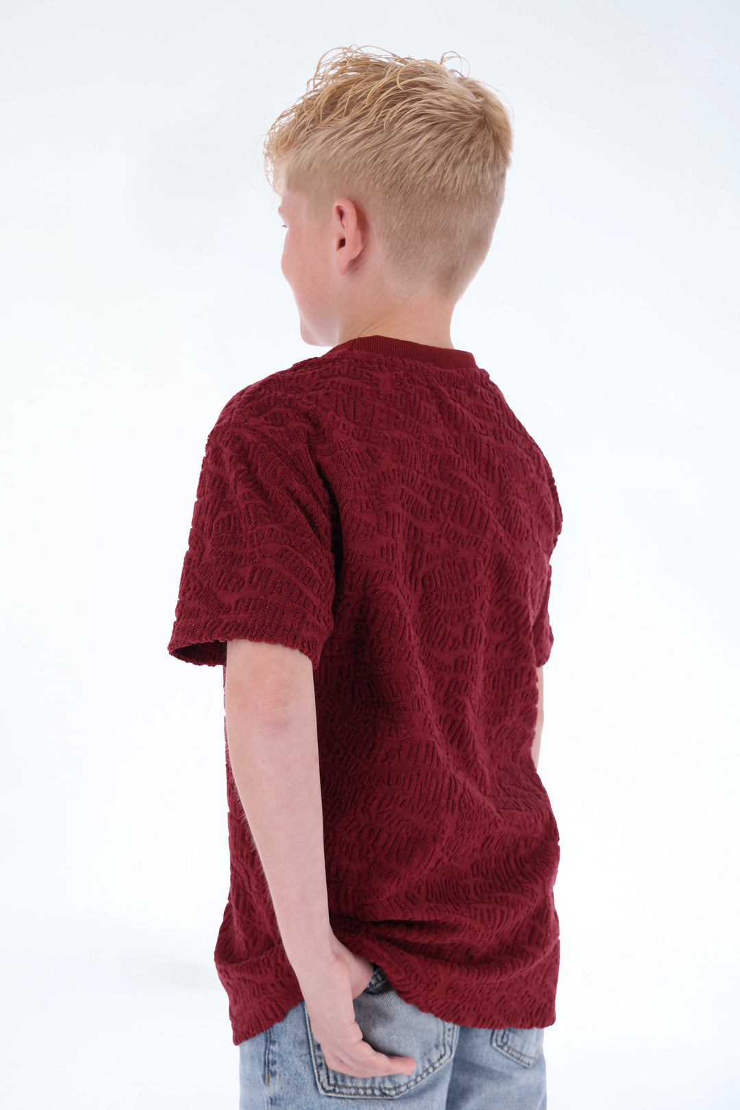 Jacquard Terry Tee DONDER Cherry Twist