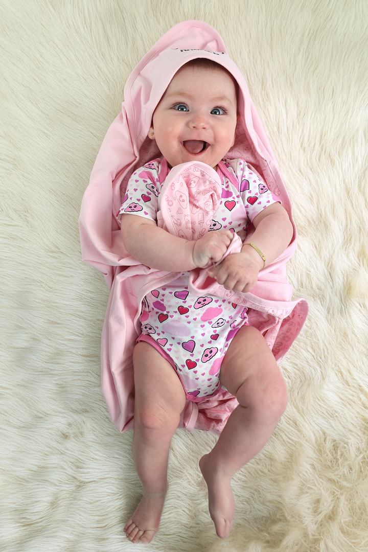 Omslagdoek Lichtroze 👶🏼💗