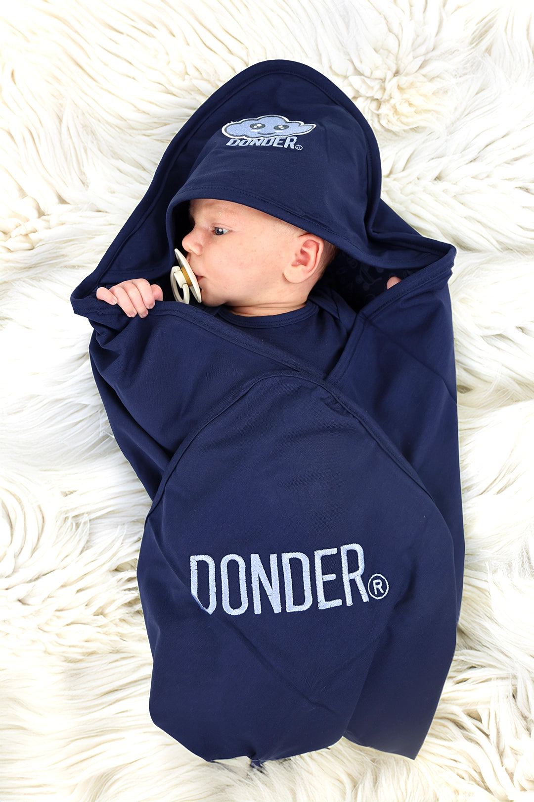 Omslagdoek navy 💙👶🏼