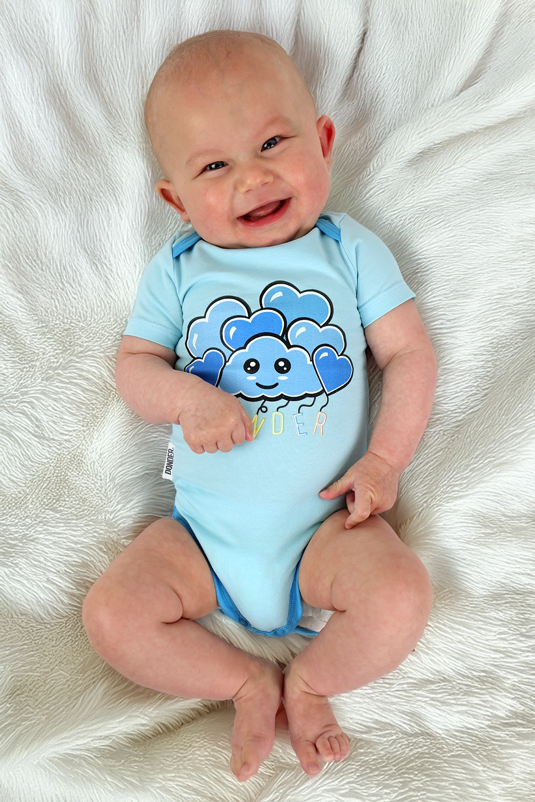 Romper Blue Love 💙☁️