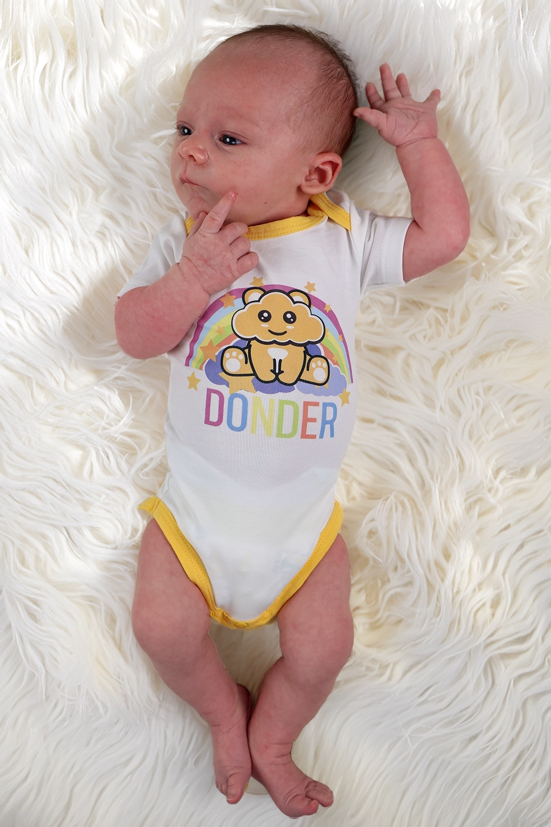 Romper Rainbow Teddy 🌈🧸