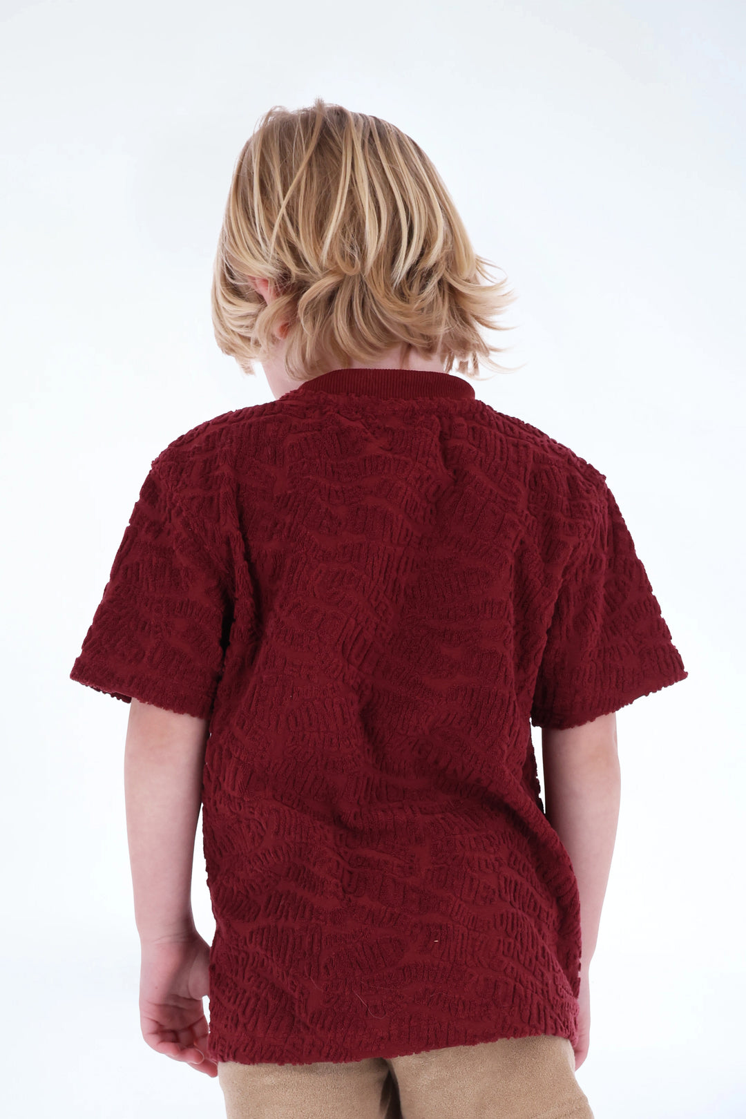 Jacquard Terry Tee DONDER Cherry Twist