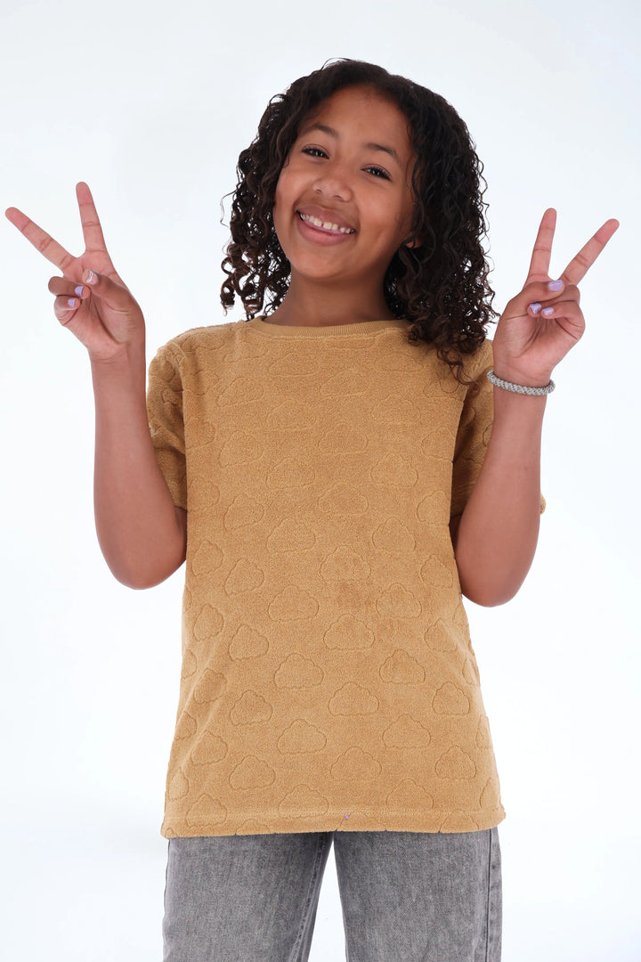 Towel Tee Cloud Beige