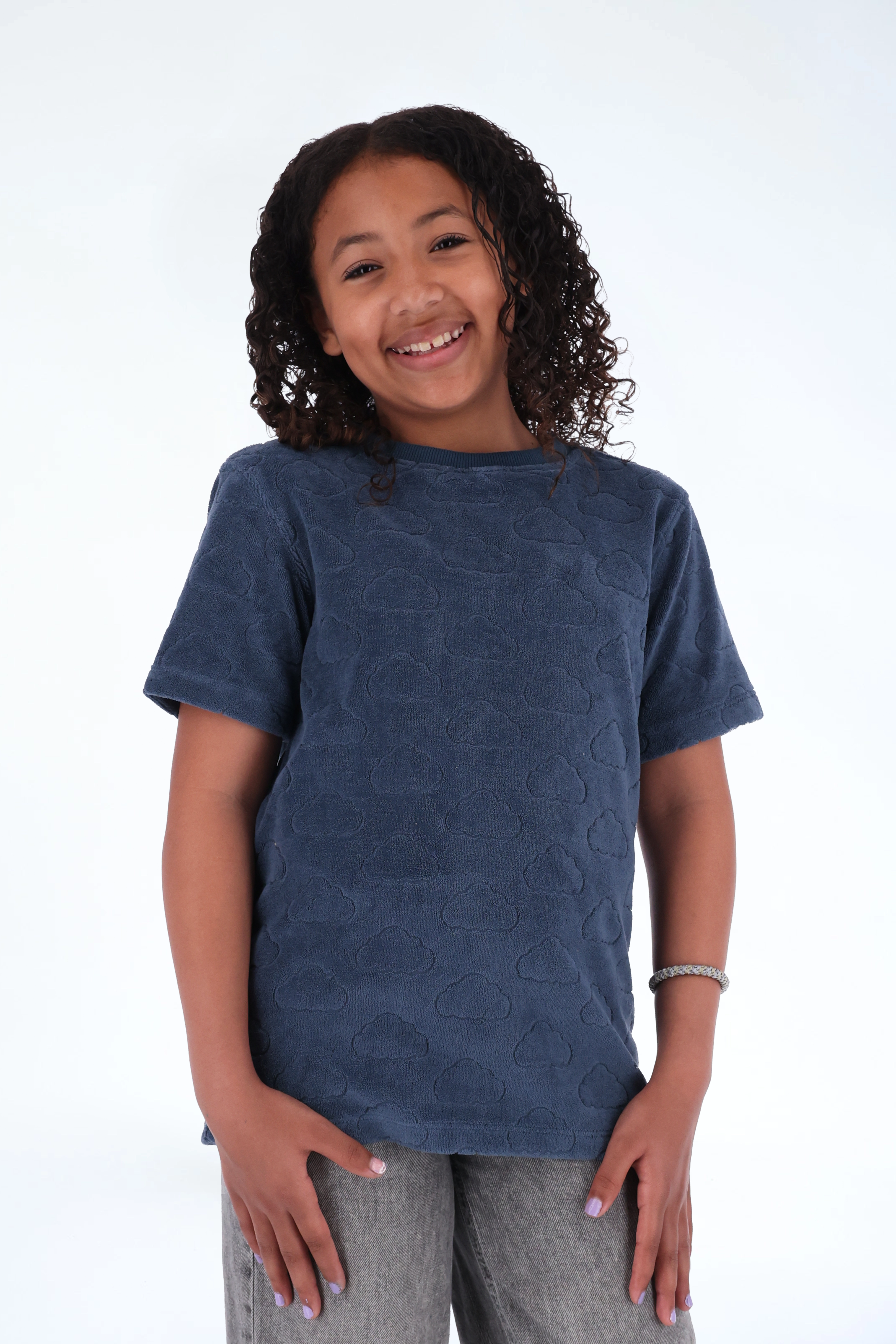 Towel Tee Cloud Blue