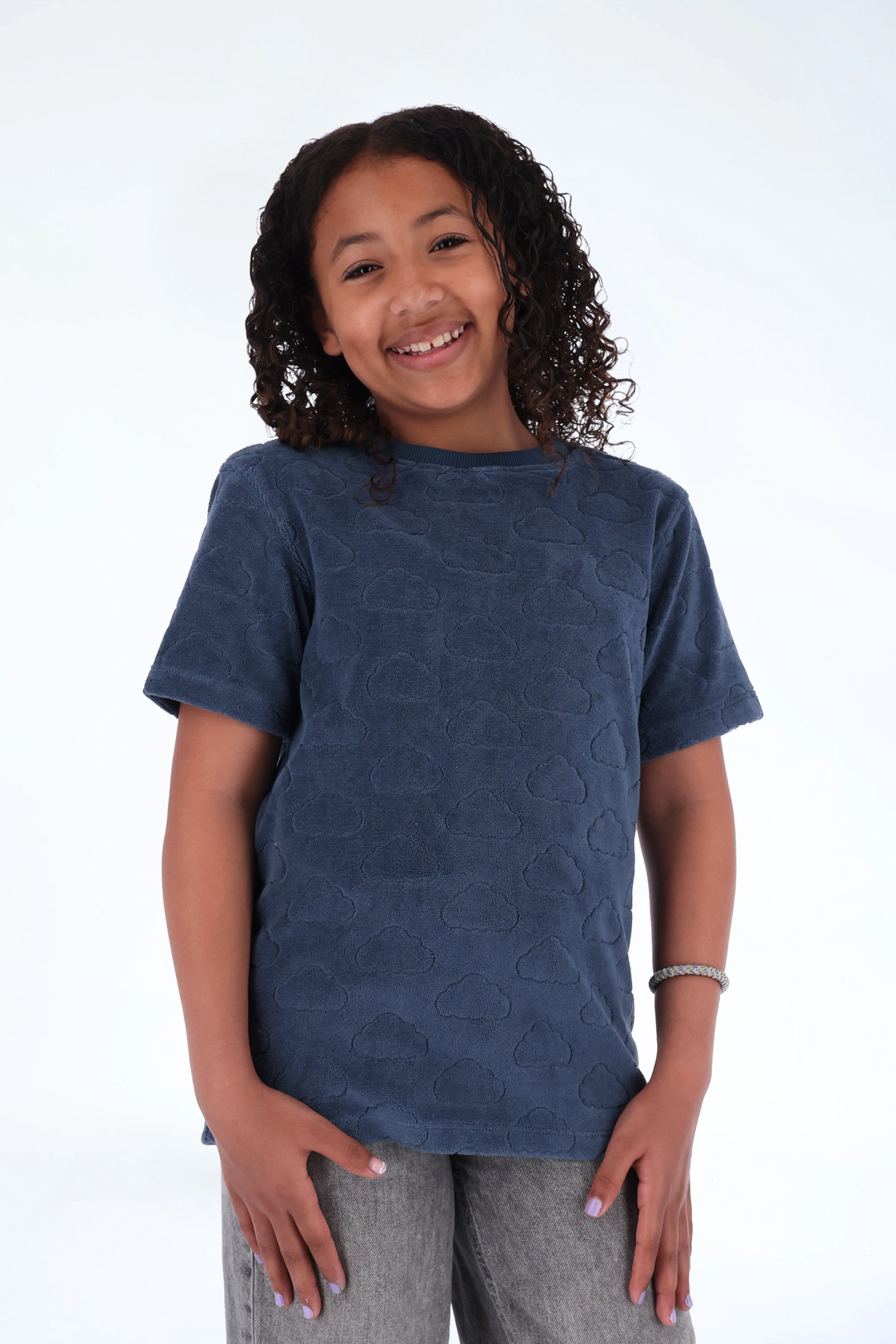 Towel Tee Cloud Blue