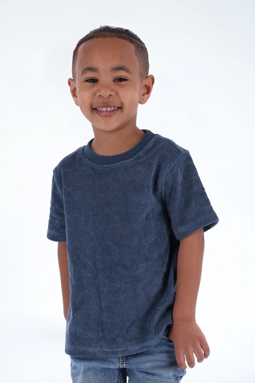 Towel Tee Cloud Blue