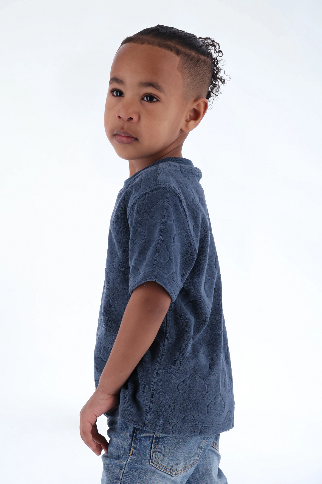 Towel Tee Cloud Blue
