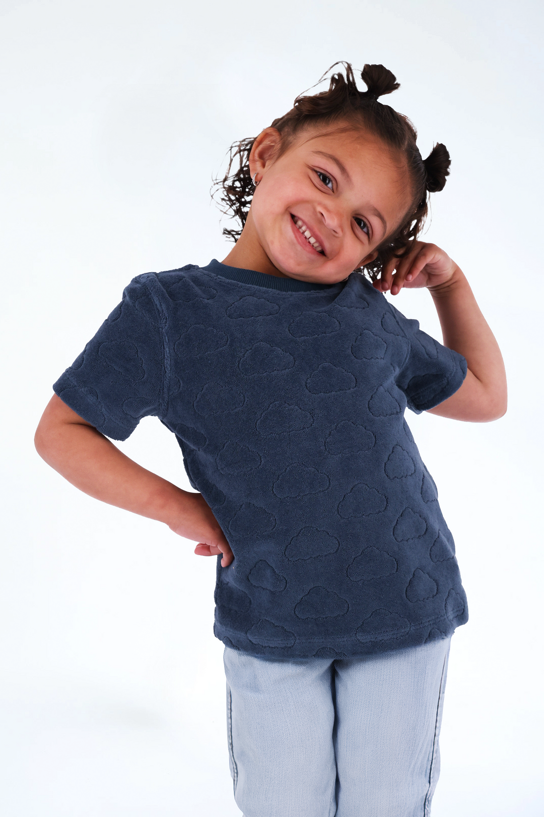 Towel Tee Cloud Blue