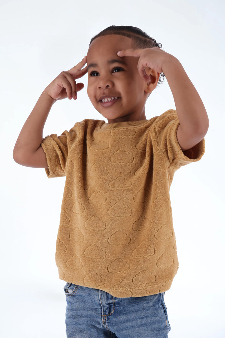 Towel Tee Cloud Beige