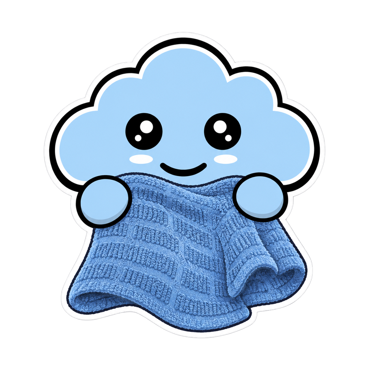 Soft terry textuur