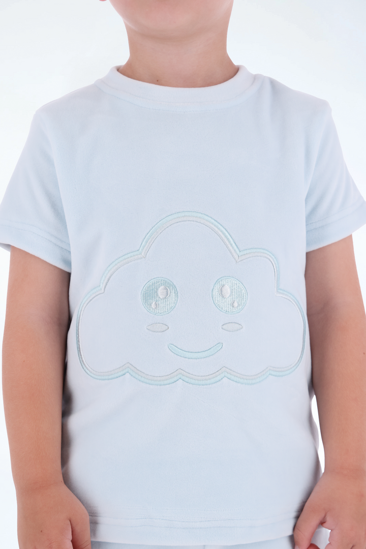 Velvet Summer Set Icy Blue