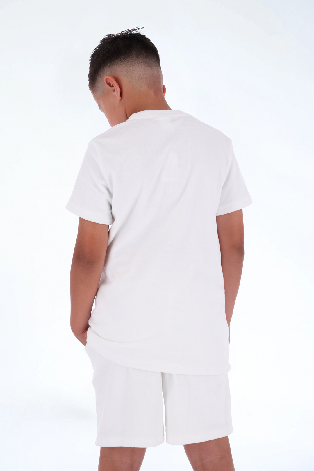 Velvet Summer Set Pearl White