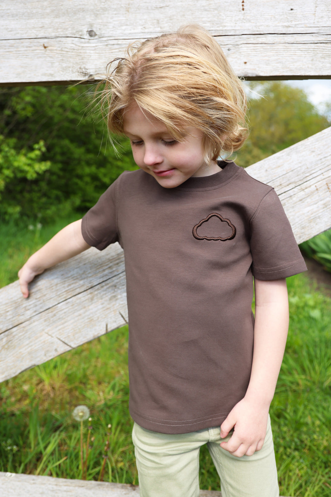Heavy Tee Essential Brown