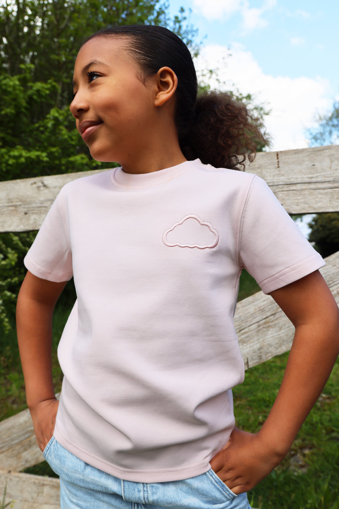Heavy Tee Essential Light Pink