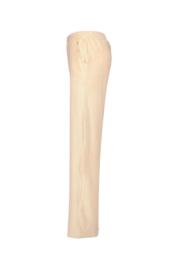 Velvet Broek Banana Freeze — fluwelen twinning broek — op model | Donder