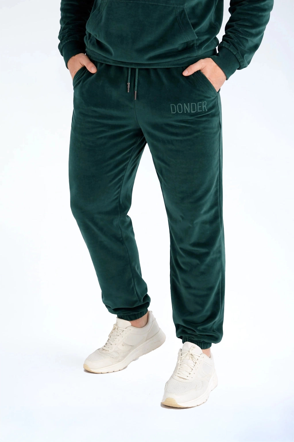 Velvet Jogger Forest Green 🦊🌲