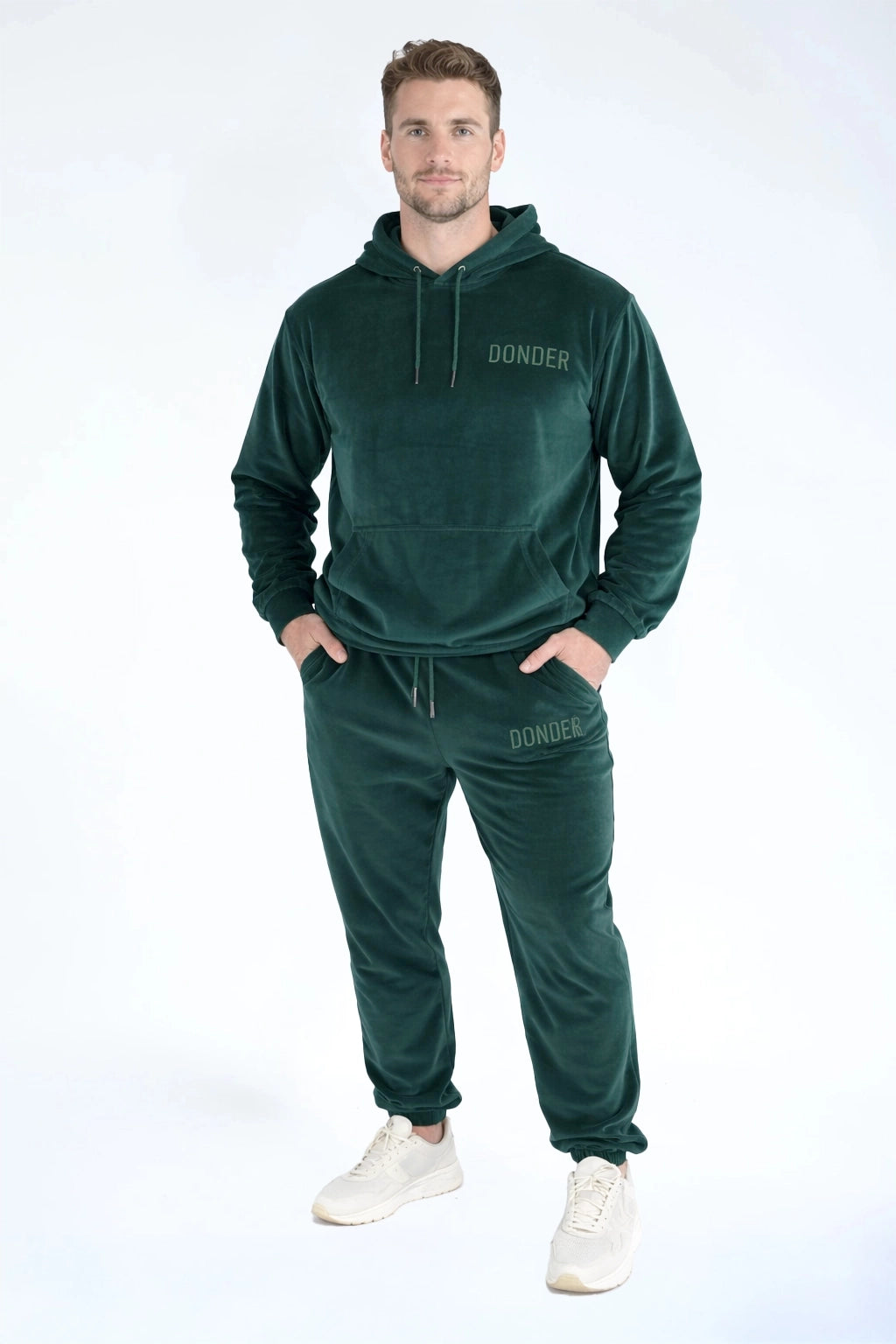 Velvet Jogger Forest Green 🦊🌲