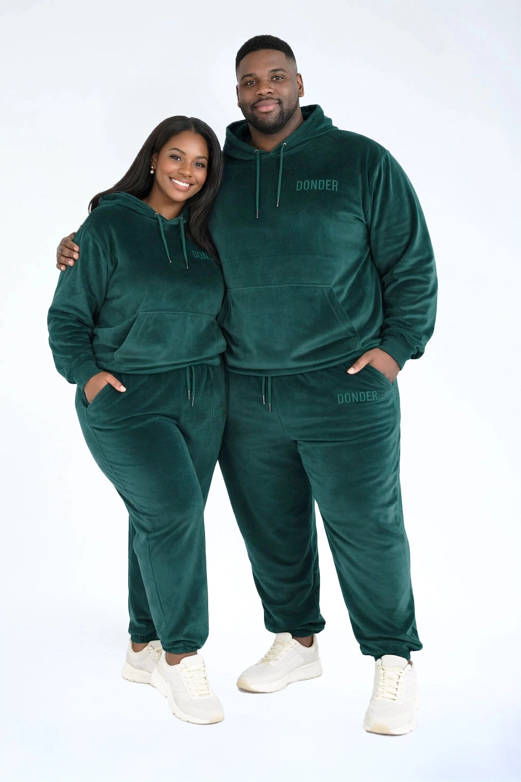 Velvet Jogger Forest Green 🦊🌲