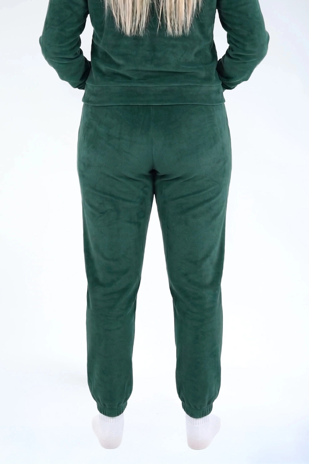 Velvet Jogger Forest Green 🦊🌲