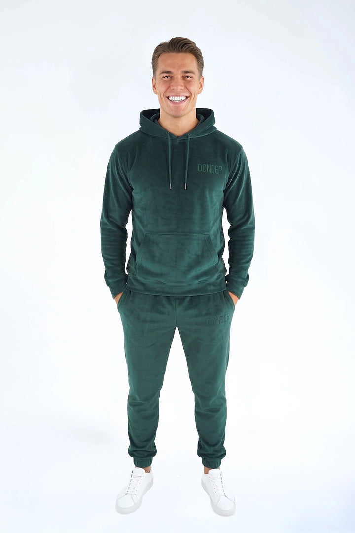 Velvet Jogger Forest Green 🦊🌲