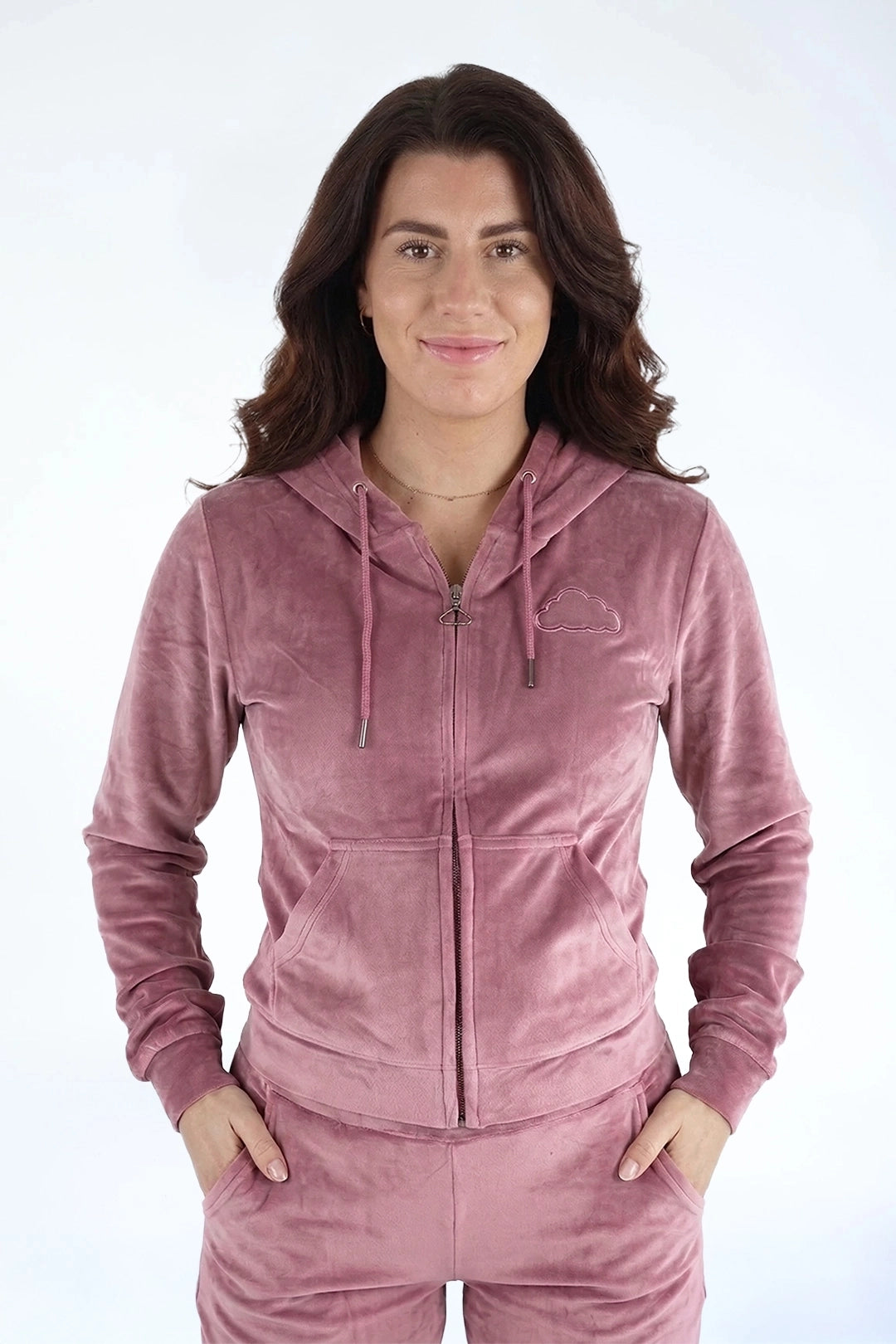 Velvet Vest Metallic Berry 🍇🌷