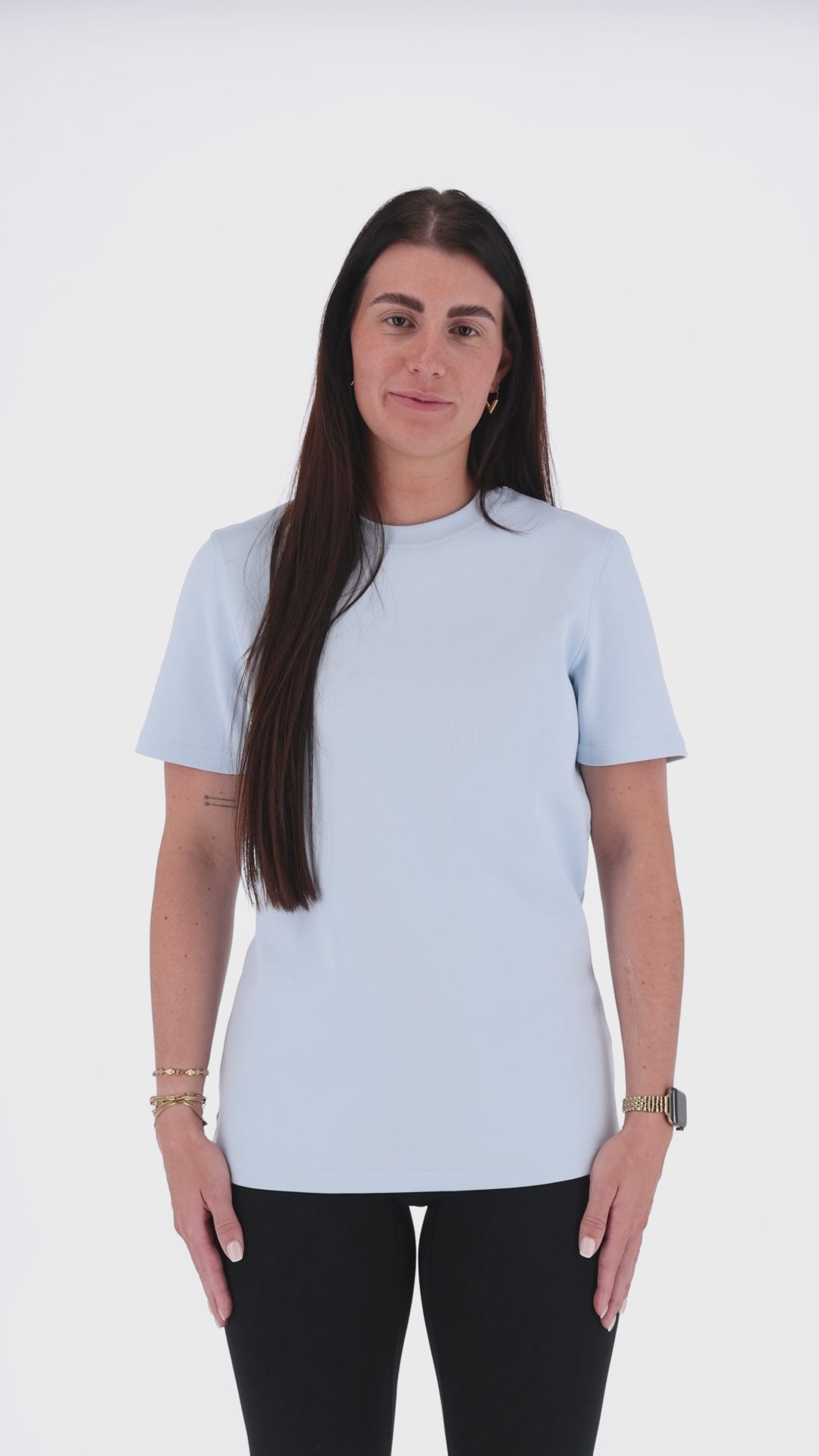 Heavy Tee Essential Adult Light Blue