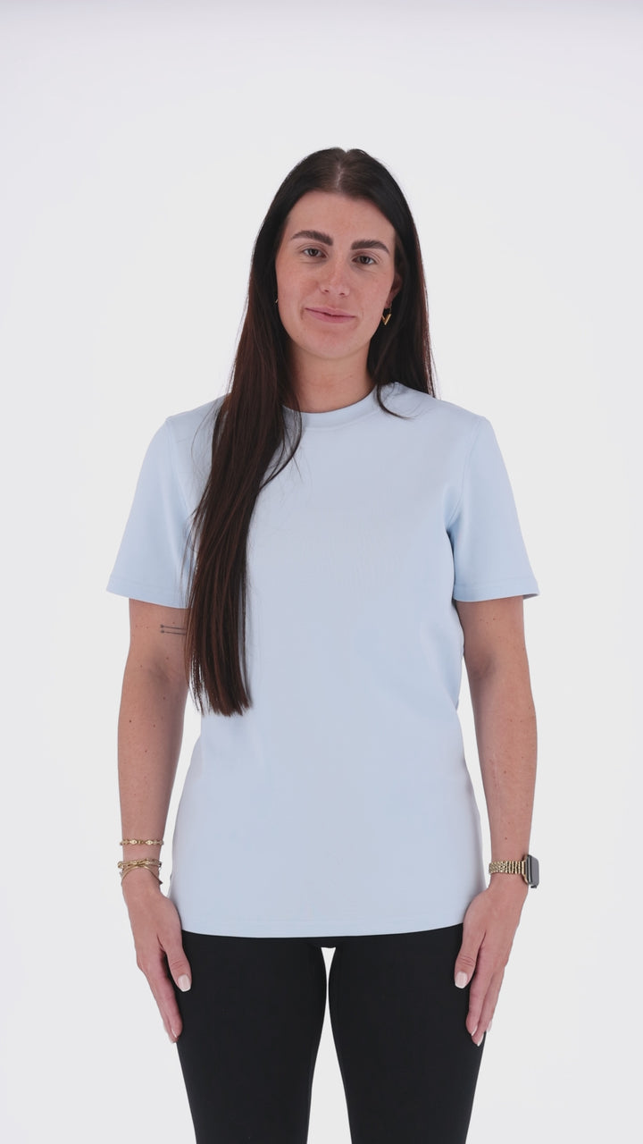 Heavy Tee Essential Adult Light Blue