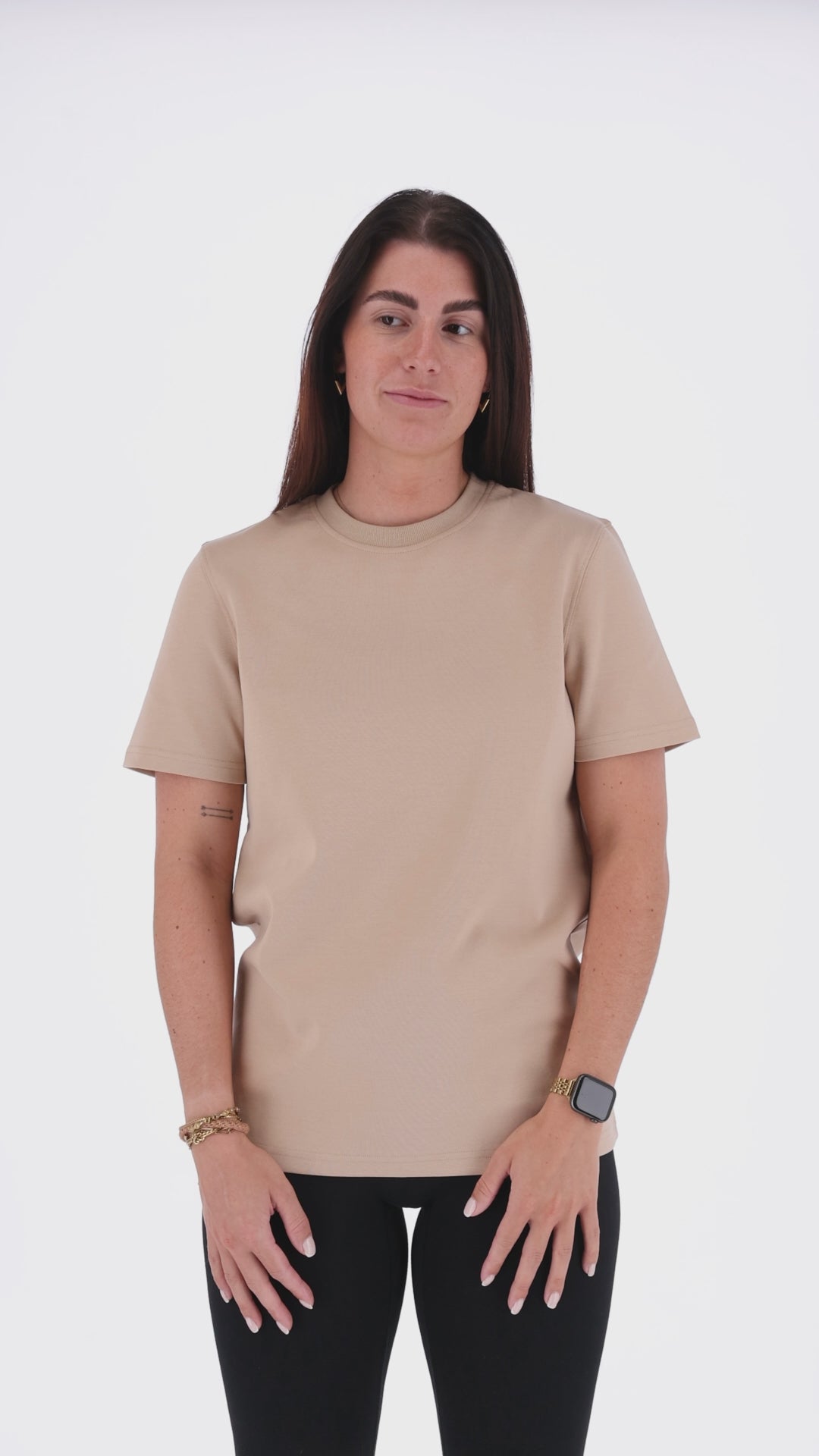 Heavy Tee Essential Adult Beige