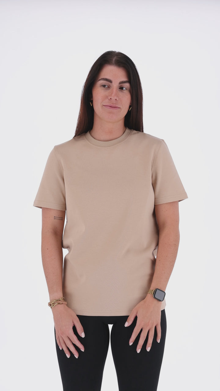 Heavy Tee Essential Adult Beige