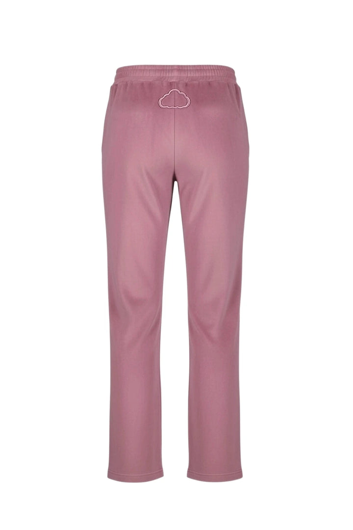 Velvet Broek Metallic Berry — fluwelen twinning broek — achterkant | Donder