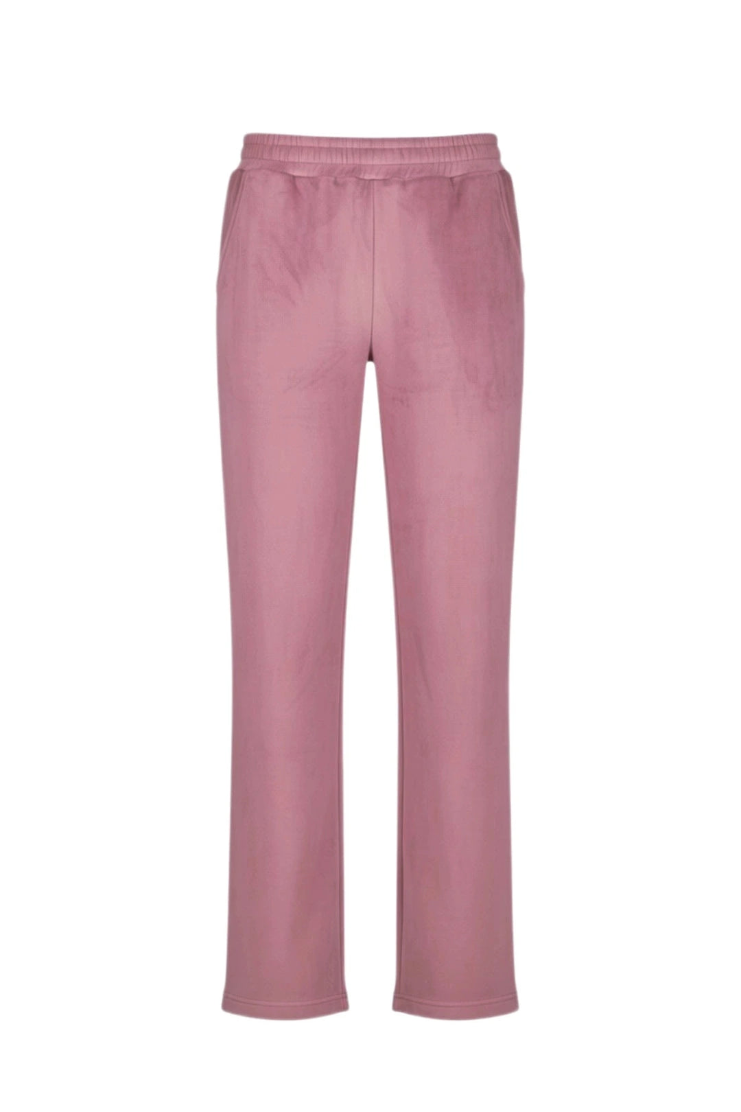 Velvet Broek Metallic Berry — fluwelen twinning broek — close-up | Donder