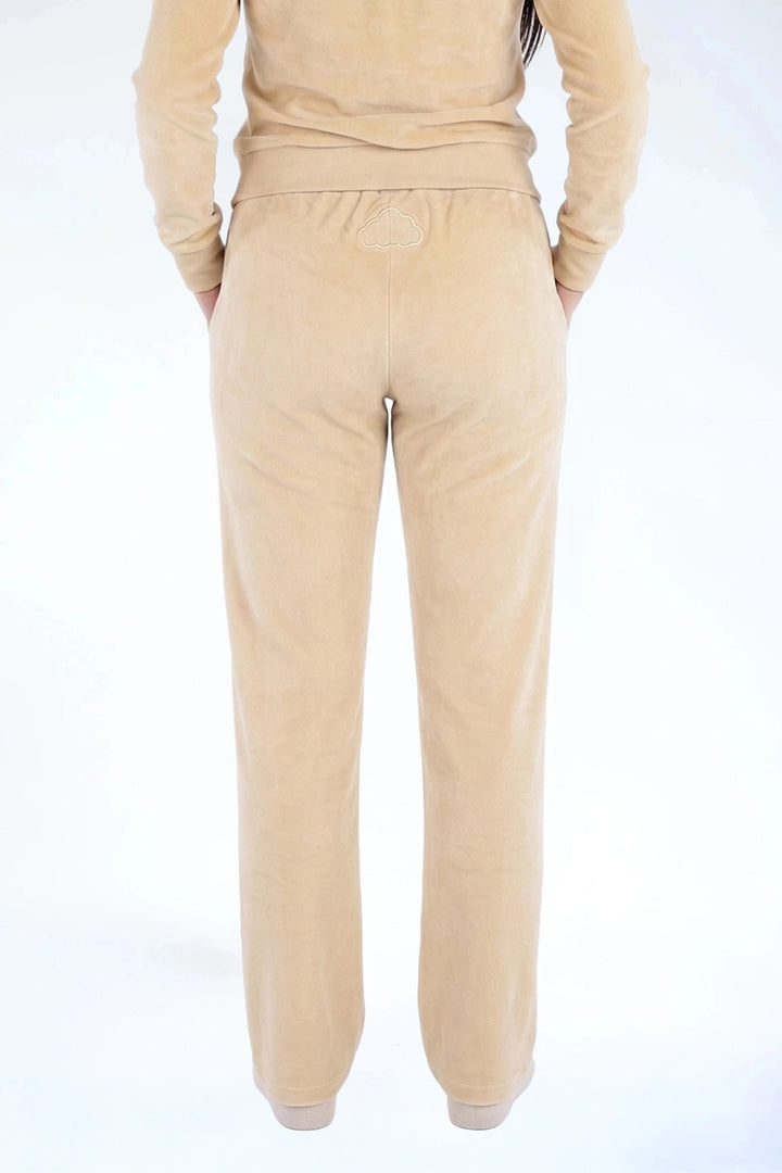 Velvet Broek Banana Freeze — fluwelen twinning broek — detail | Donder