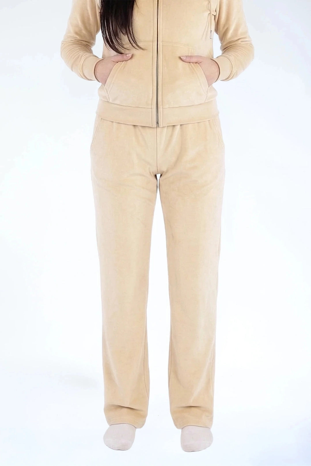 Velvet Broek Banana Freeze — fluwelen twinning broek | Donder