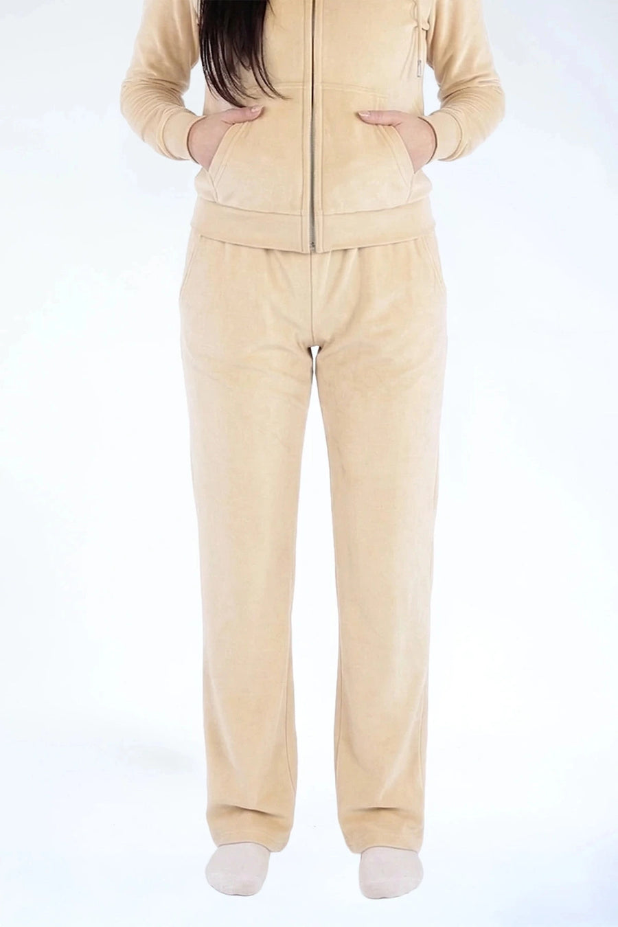 Velvet Broek Banana Freeze — fluwelen twinning broek | Donder