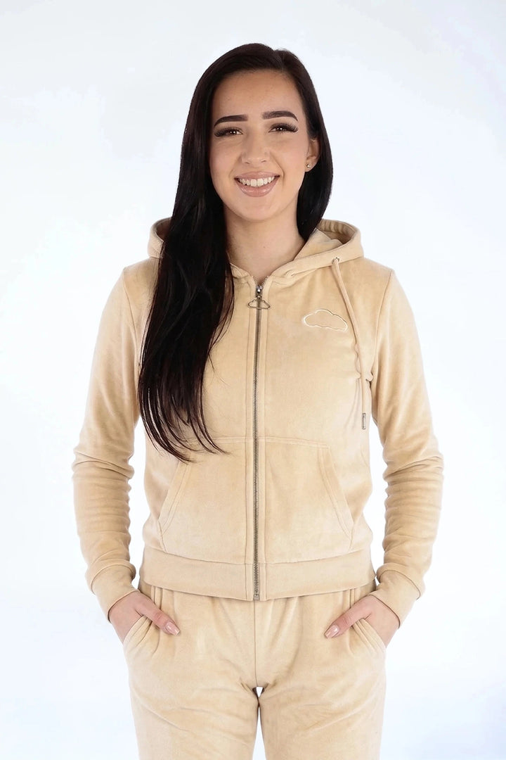 Velvet Vest Banana Freeze — fluwelen twinning vest | Donder