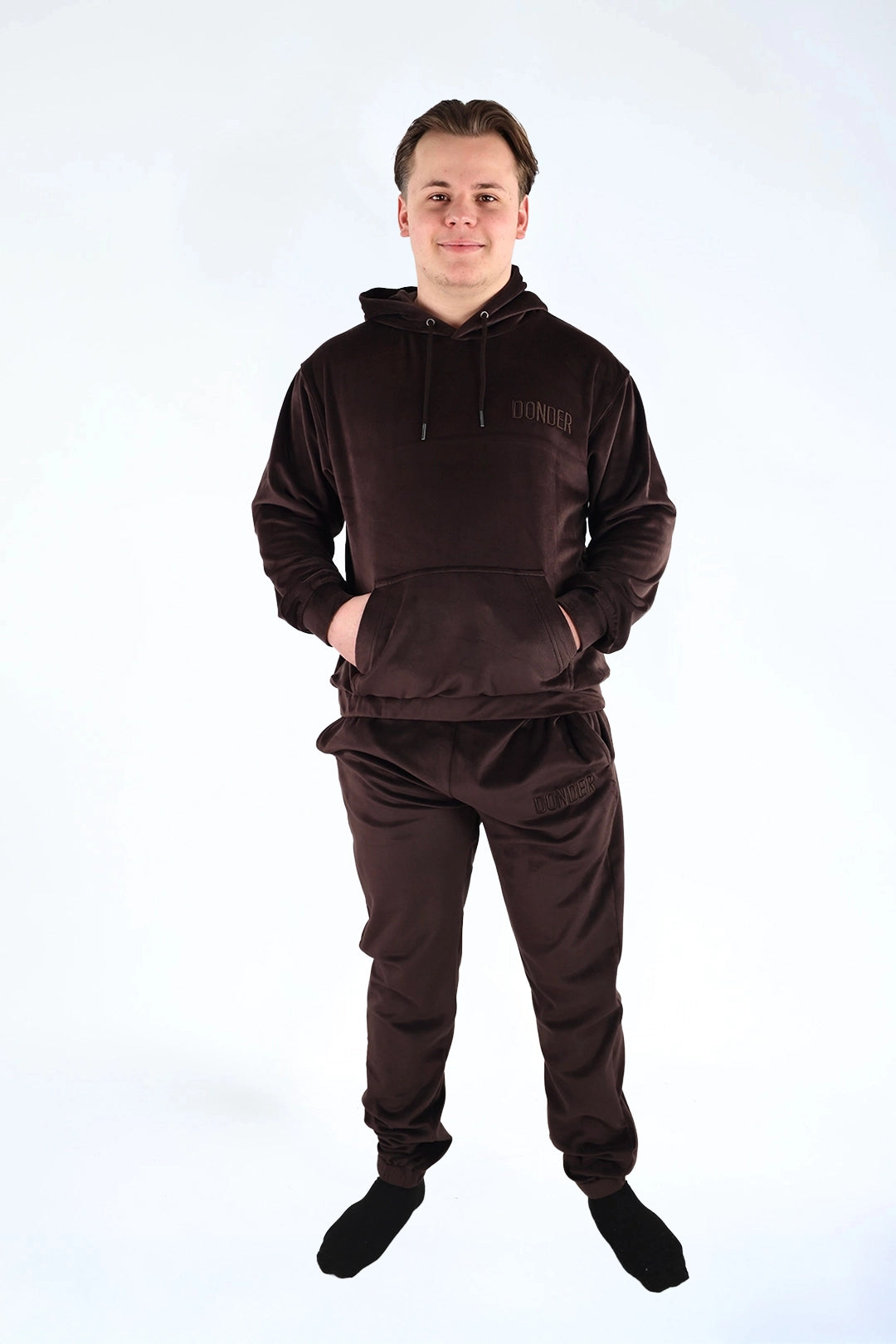 Velvet Jogger Teddy Brownie 🤎🧸