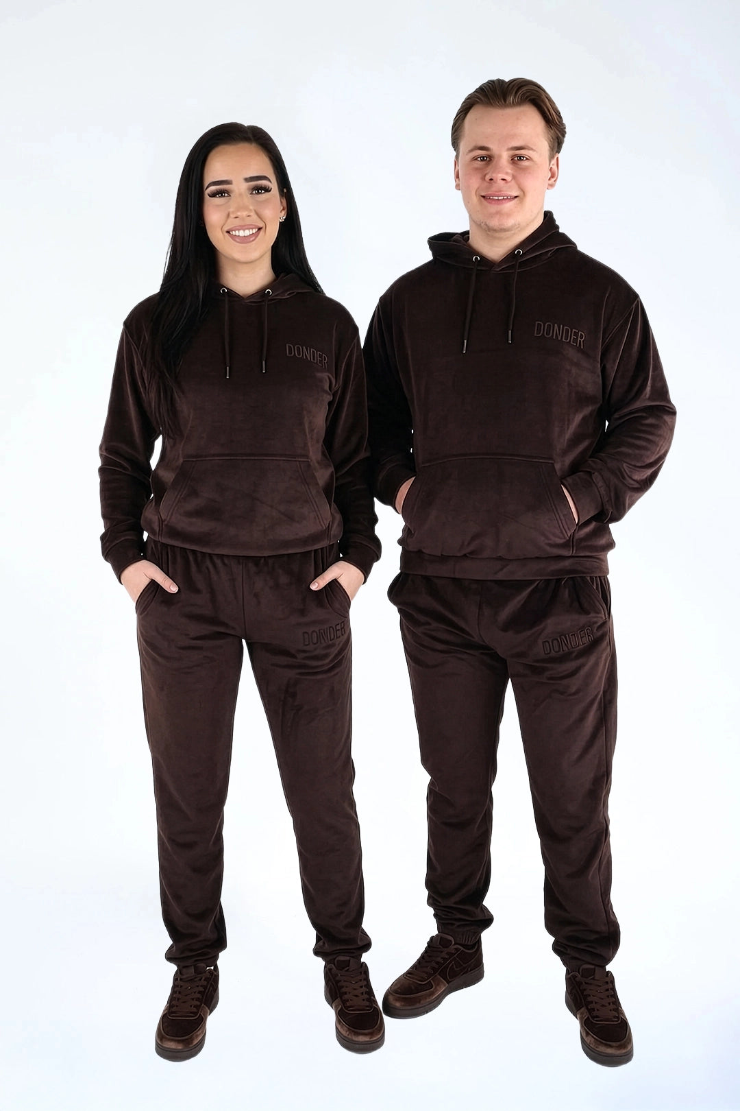 Velvet Jogger Teddy Brownie 🤎🧸