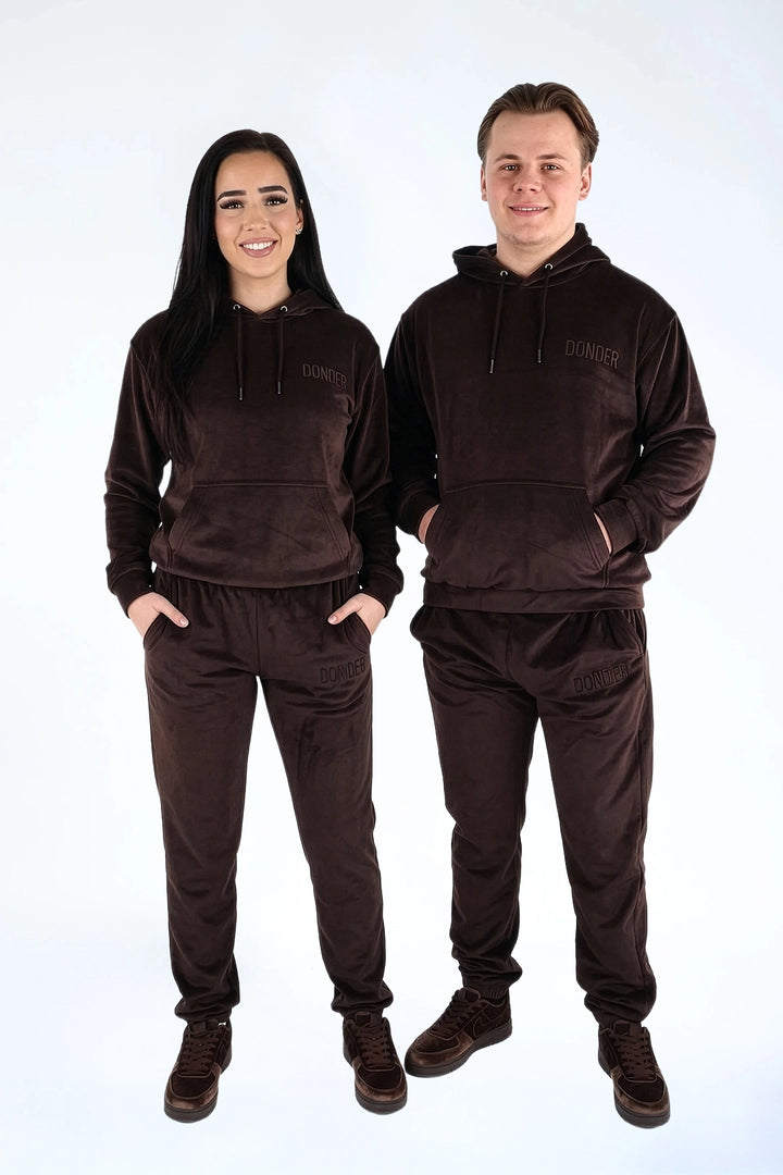 Velvet Jogger Teddy Brownie 🤎🧸