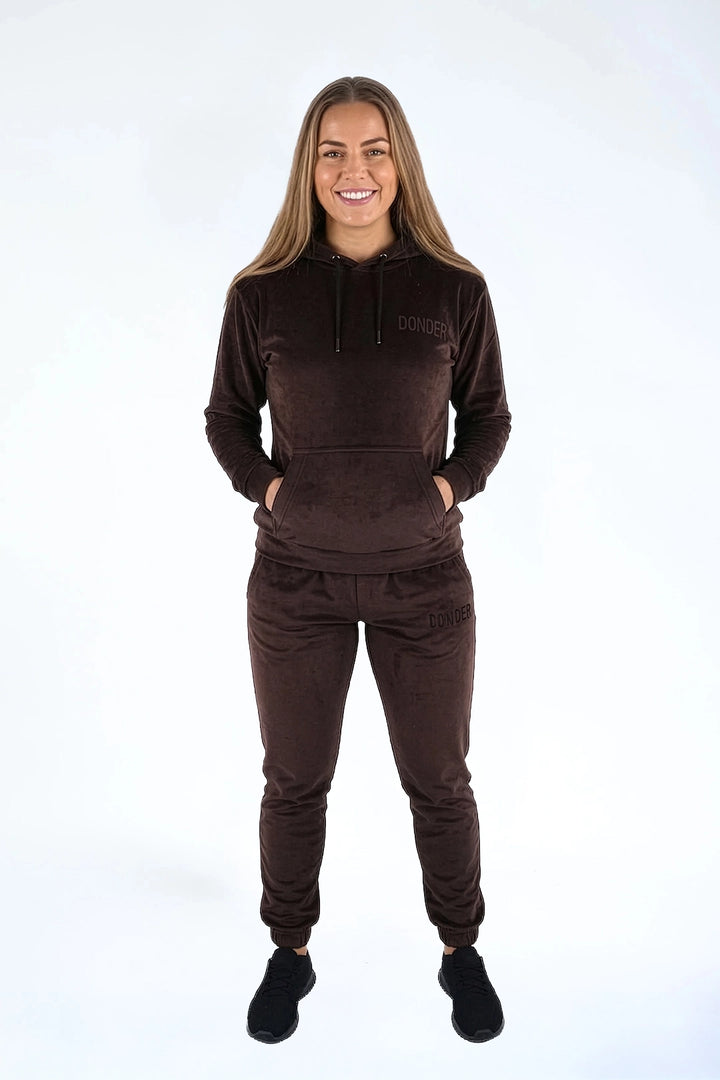 Velvet Jogger Teddy Brownie 🤎🧸